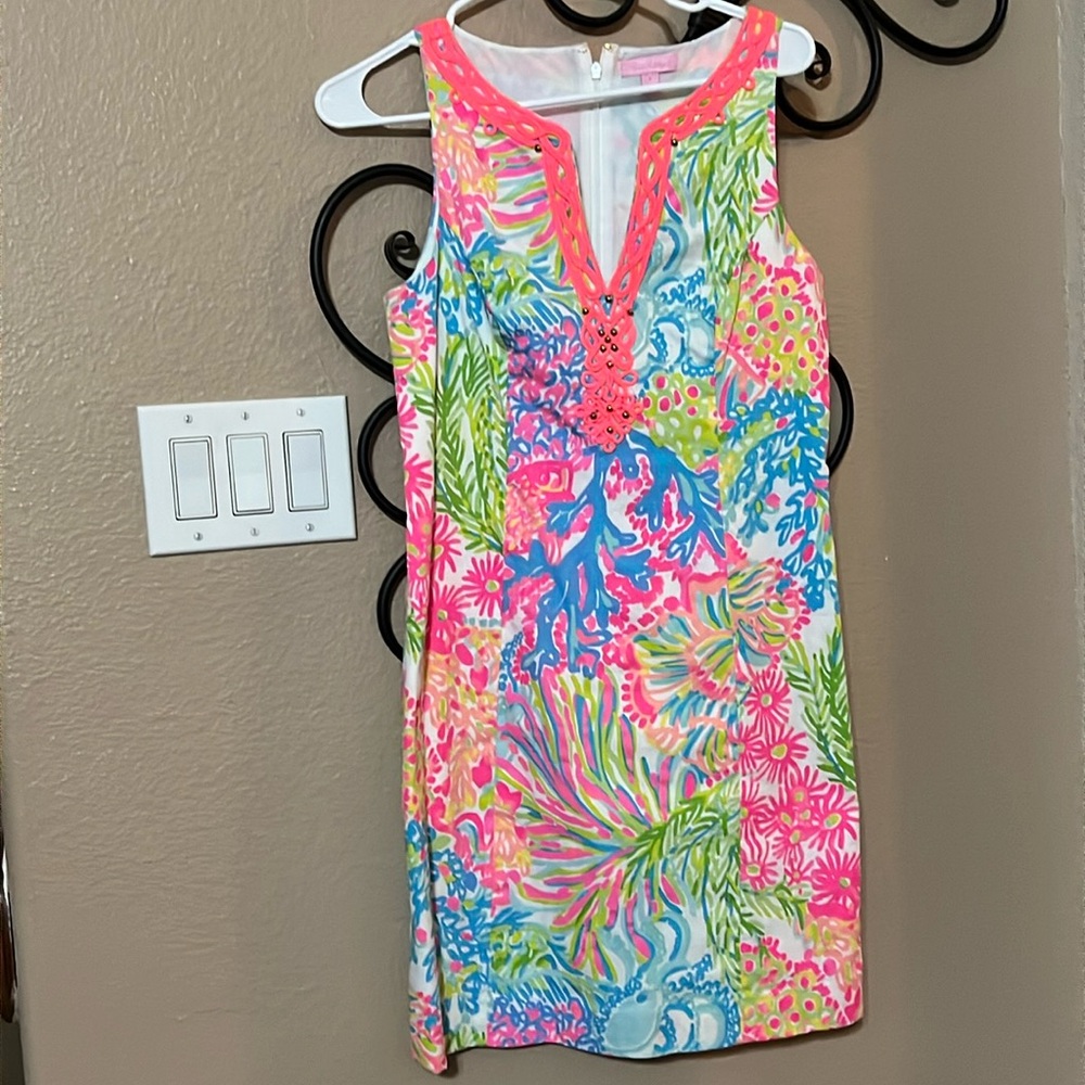 NEW w/o tags LILLY PULITZER colorful sleeveless dress Size 6